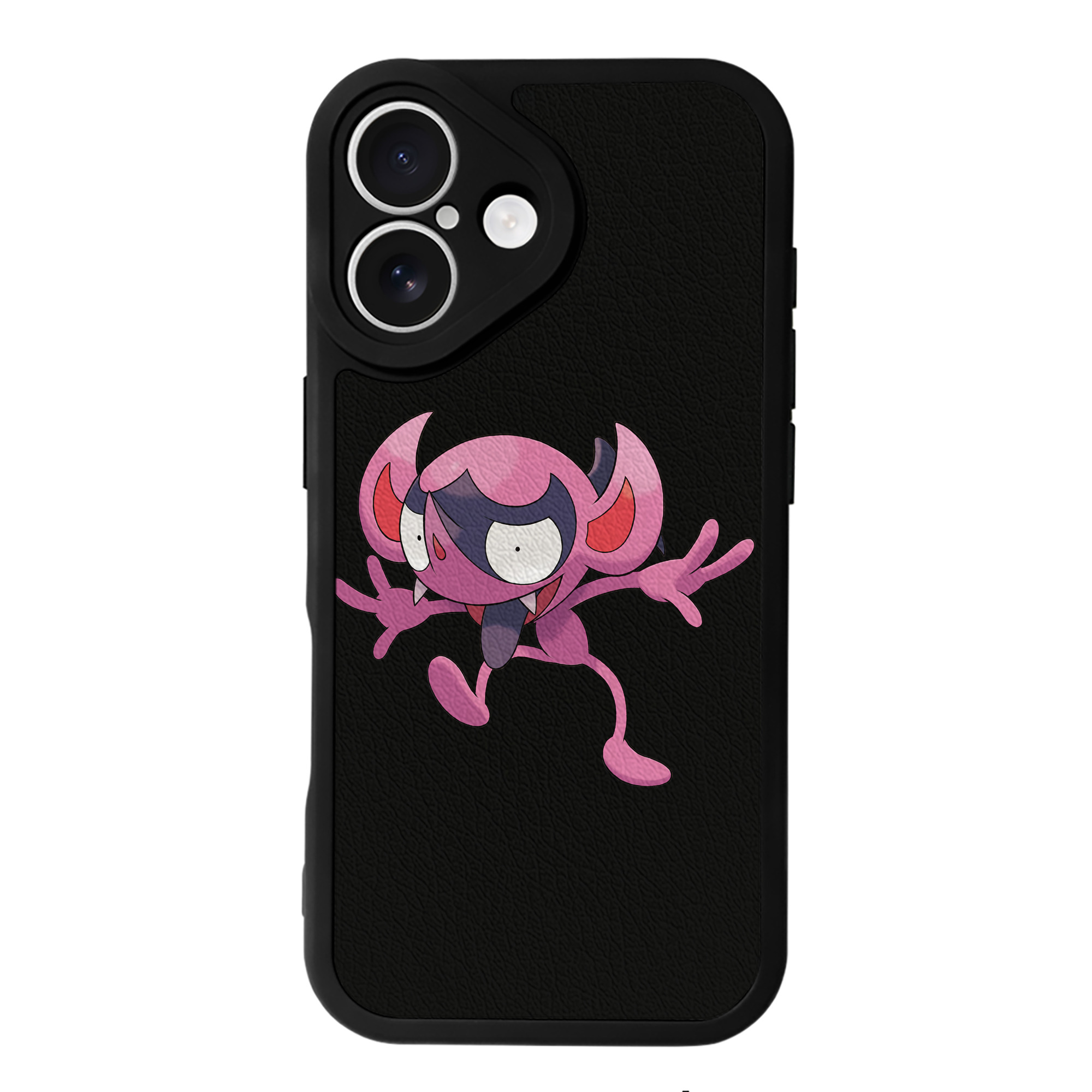 （画像用） ポケットモンスター Pokémon 【iPhone 16シリーズ対応】シリコンスマホケース（レザー調） 材質：シリコン
